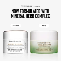 bareMinerals SKINLONGEVITY Butter Drench Cream Mineral Herb Complex 50g