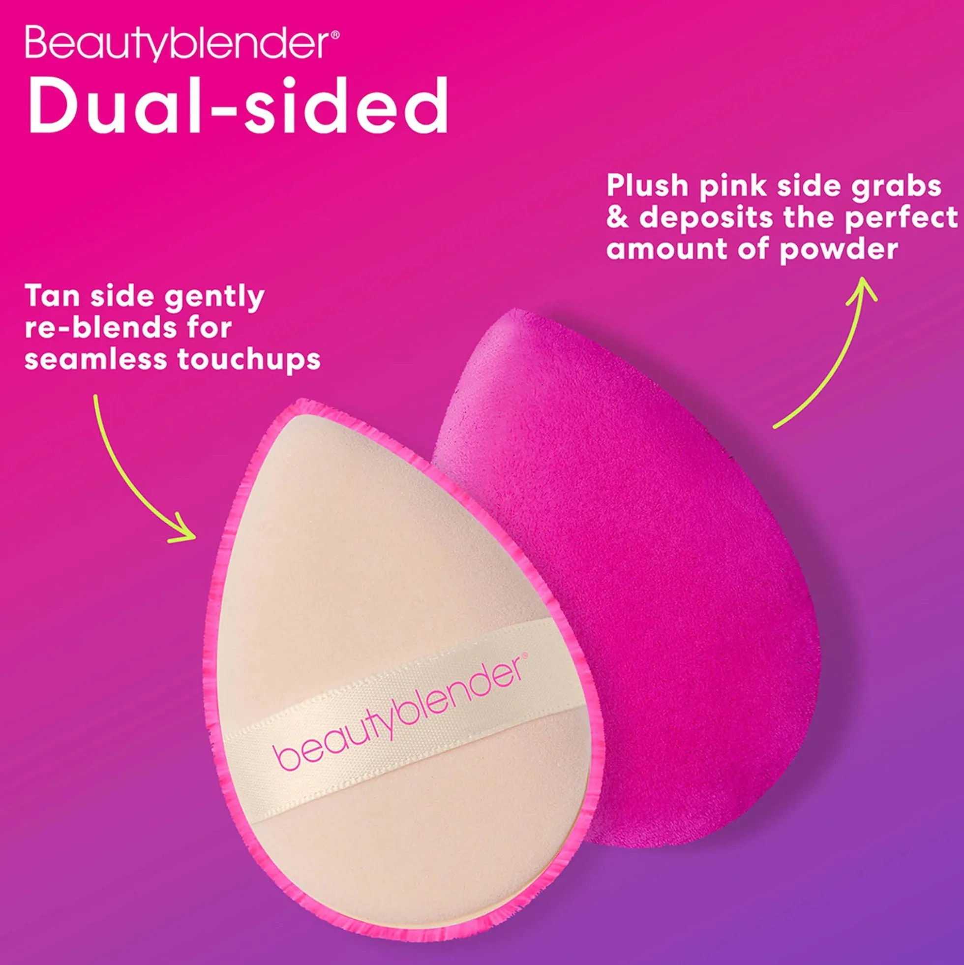 Beautyblender Power Pocket Dual Sided Powder Puff