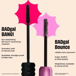 Benefit BADgal! Bounce Pump'd Up Fluffier Volumising Mascara - Brown