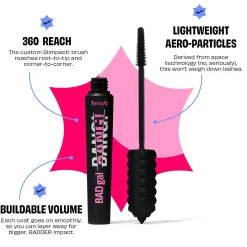 benefit It’s Glam Time Full-Size Mascara and Mini Blush and Bronzer Gift Set