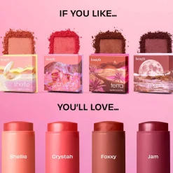 benefit Juice Stick Hydrating Dewy Gel Blush Stick (Various Shades)