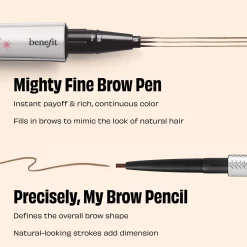 benefit Mighty Fine Brow Superfine Triple Tip Pen 0.5ml (Various Shades)