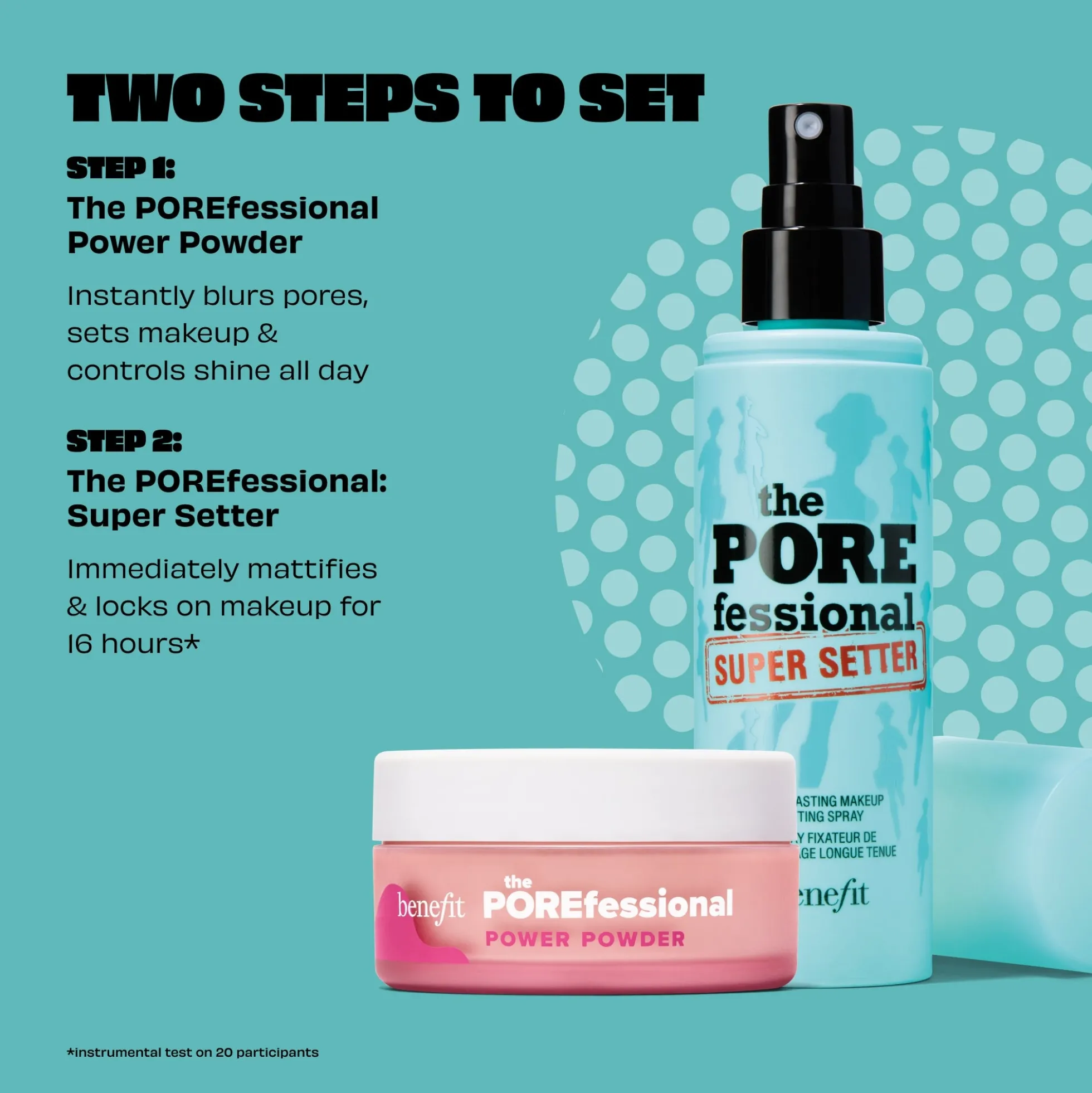 benefit The Porefessional Power Matte 'n Blur Loose Setting Powder 8g
