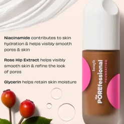 benefit The Porefessional Smoothing & Blurring Matte Foundation 30ml (Various Shades)