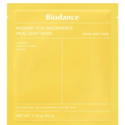 Biodance Radiant Vita Niacinamide Real Deep Mask (4 Pack)