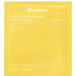 Biodance Radiant Vita Niacinamide Real Deep Mask (4 Pack)