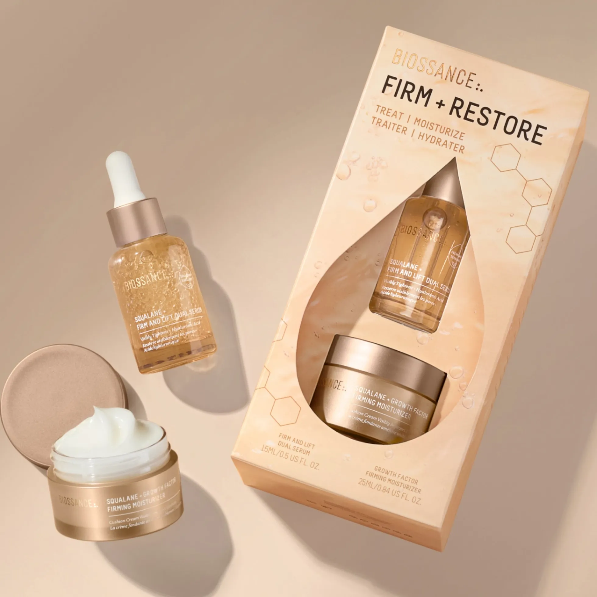 Biossance Firm & Restore Duo