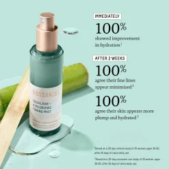Biossance Squalane and Hyaluronic Toning Mist 75ml