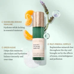 Biossance Squalane and Hyaluronic Toning Mist 75ml