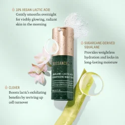 Biossance Squalane and Lactic Acid Resurfacing Serum 30ml