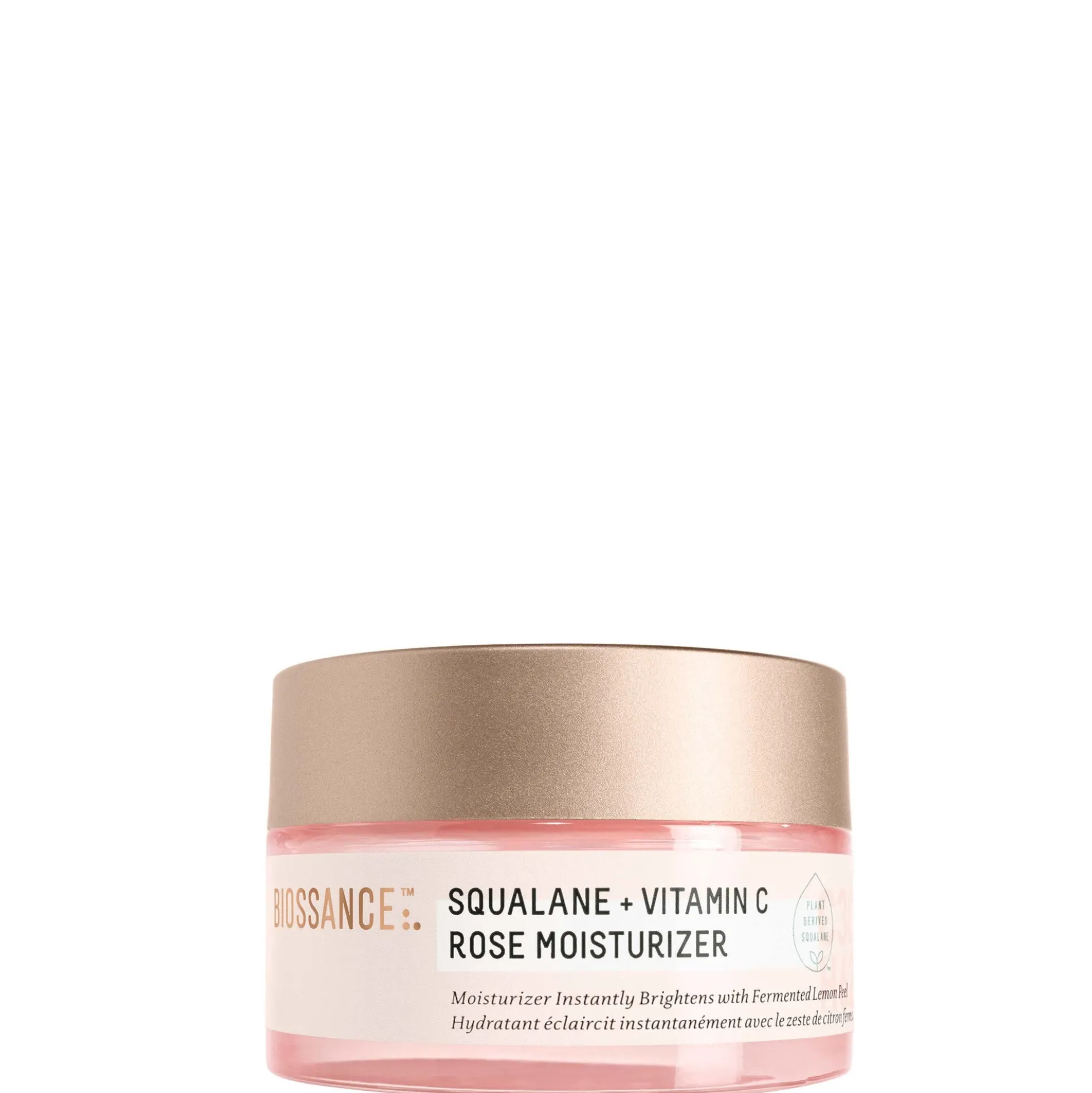 Biossance Squalane and Vitamin C Rose Moisturiser 50ml