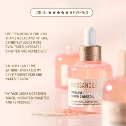 Biossance Squalane + Vitamin C Rose Oil 30ml