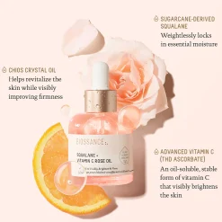 Biossance Squalane + Vitamin C Rose Oil 30ml