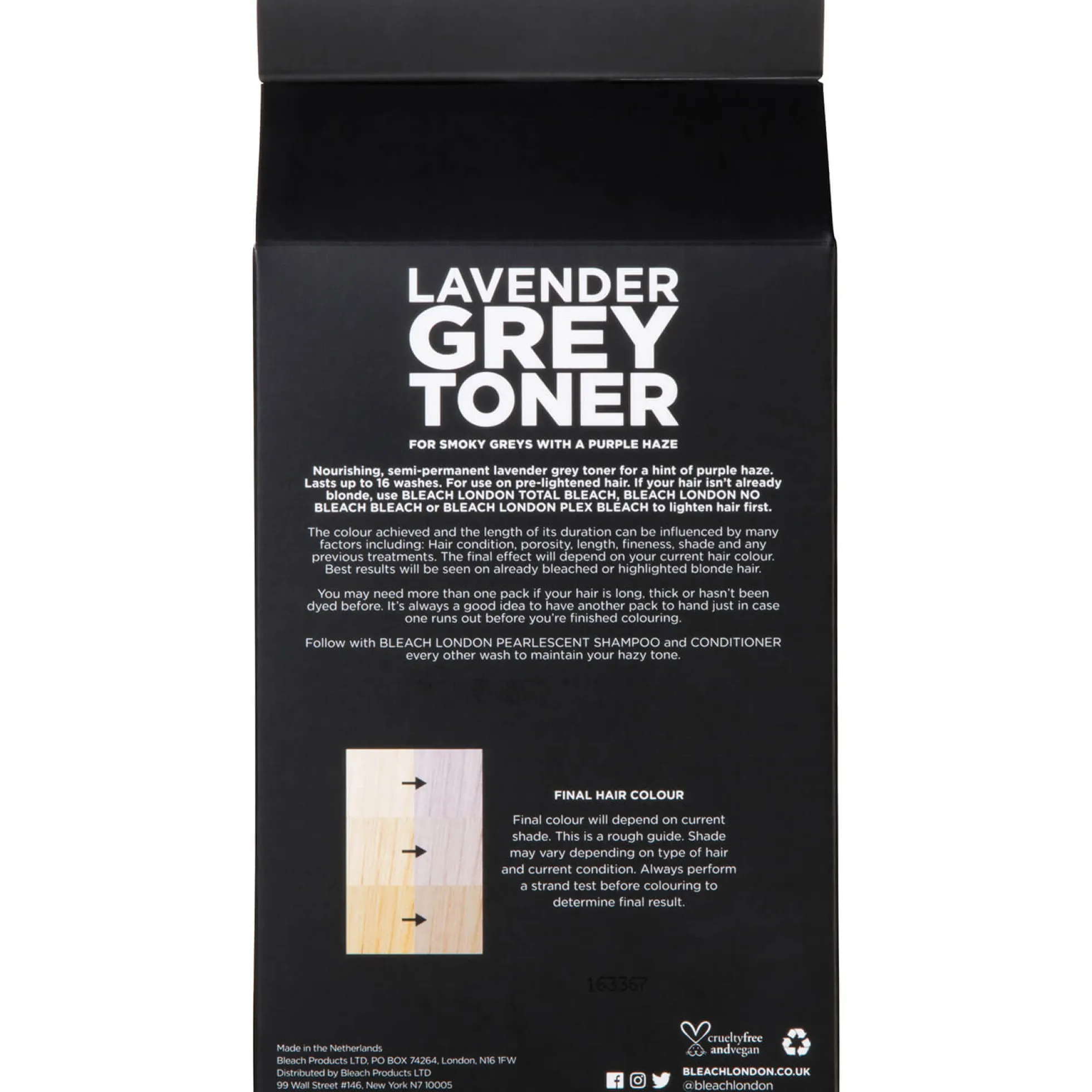 Bleach London Lavender Grey Toner Kit