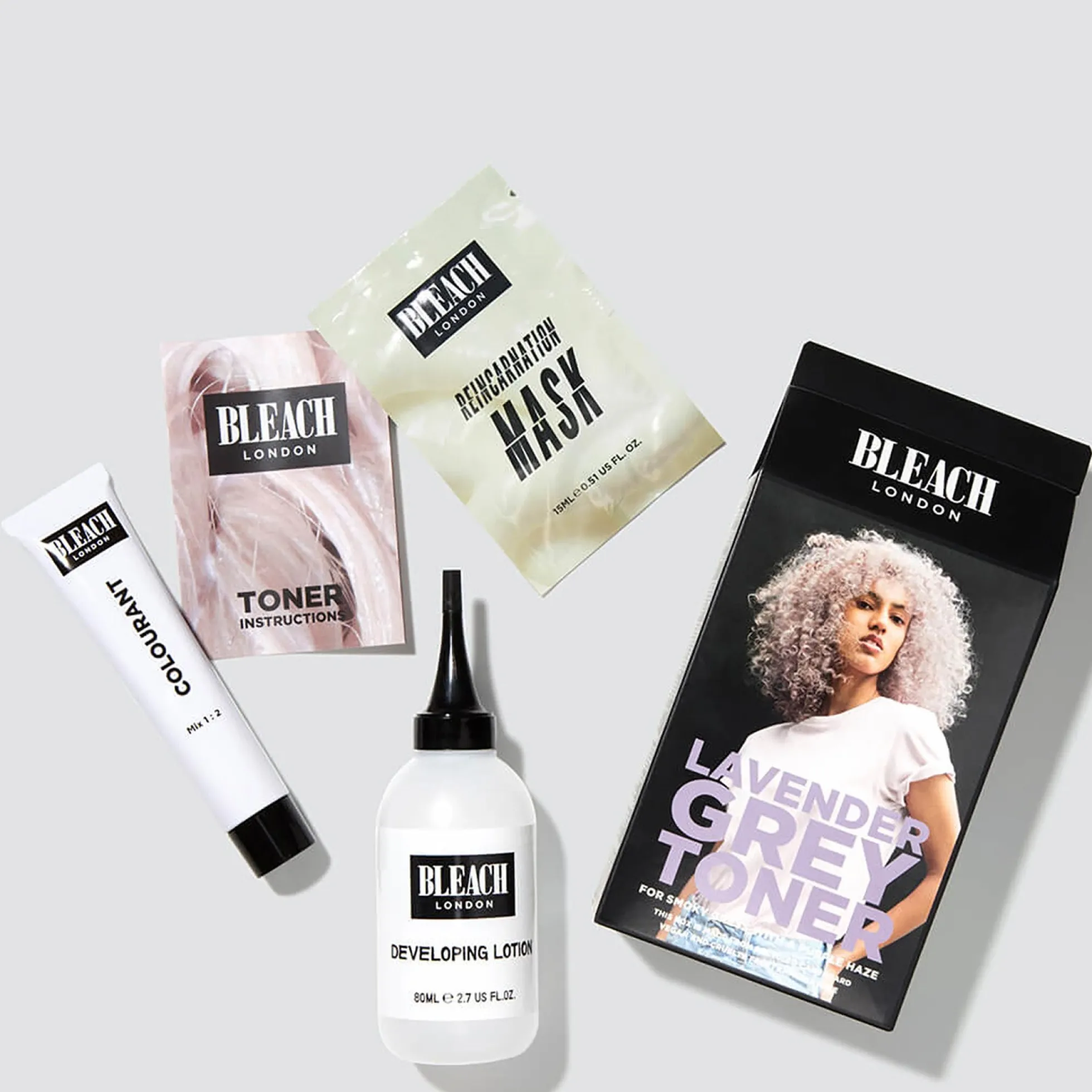 Bleach London Lavender Grey Toner Kit