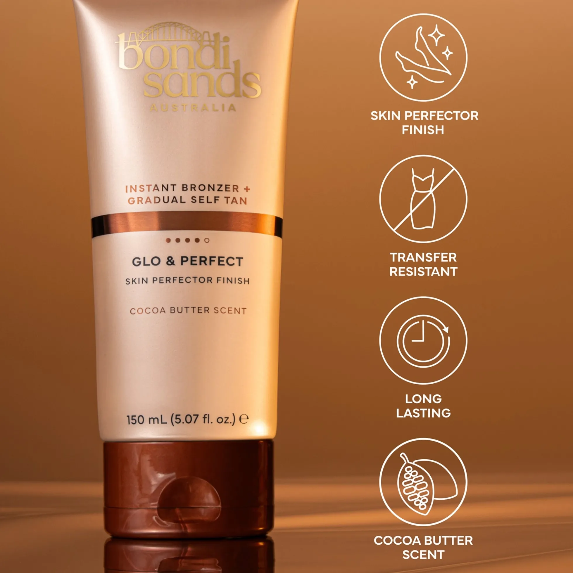 Bondi Sands Glo and Perfect Instant Bronzer and Gradual Self Tan 150ml