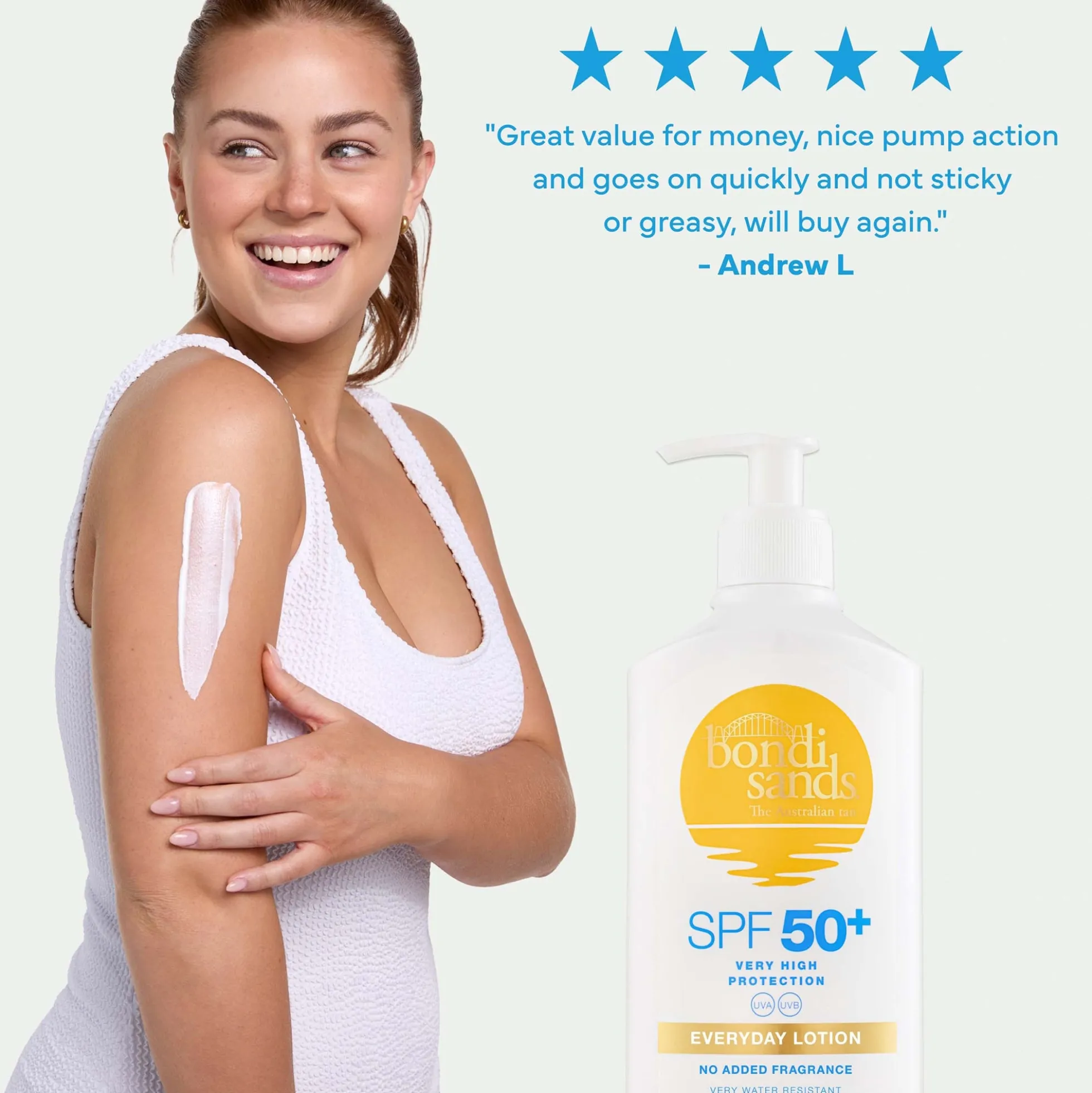Bondi Sands SPF 50+ Everyday Lotion Value Pump Pack 500ml (UK)