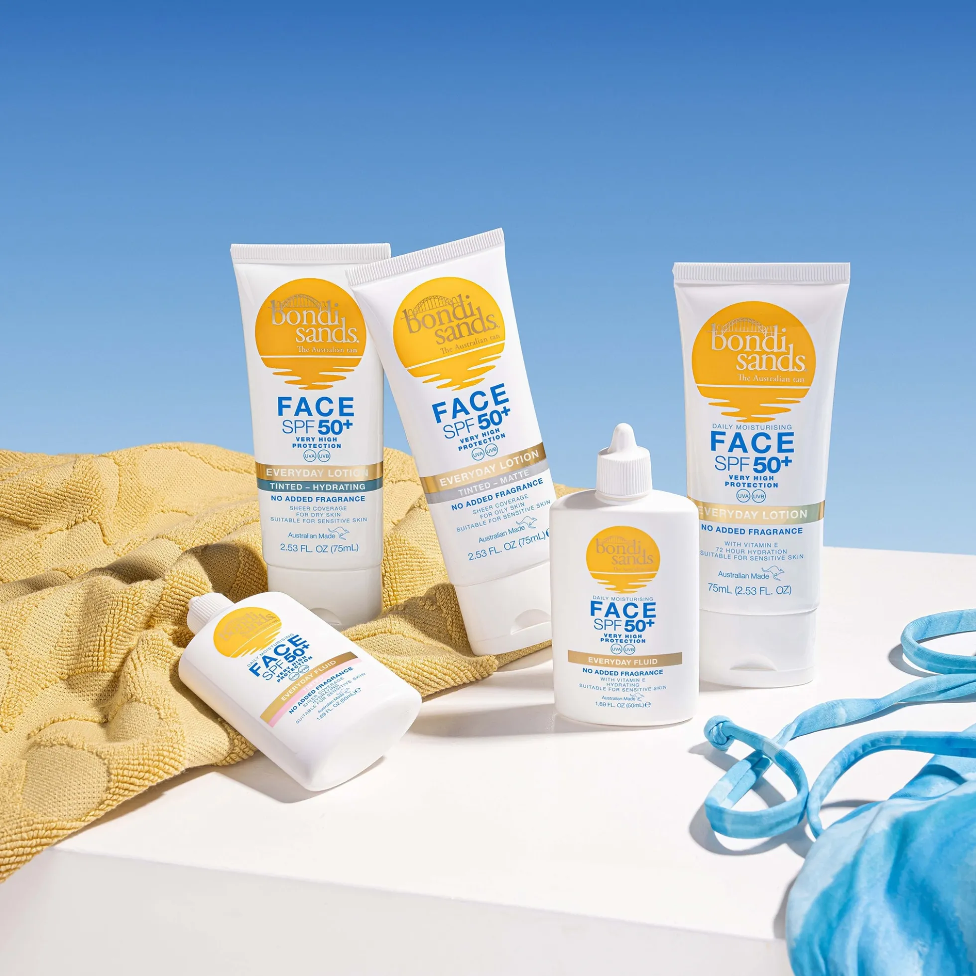 Bondi Sands SPF 50+ Everyday Tinted Face Fluid 50ml
