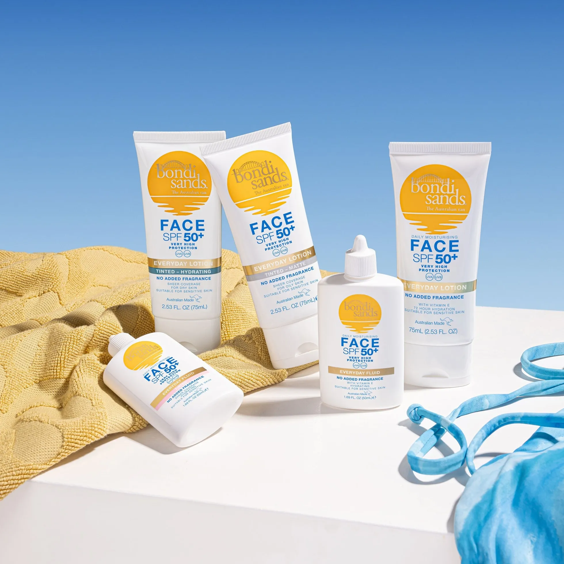 Bondi Sands SPF 50+ Everyday Tinted Face Fluid 50ml