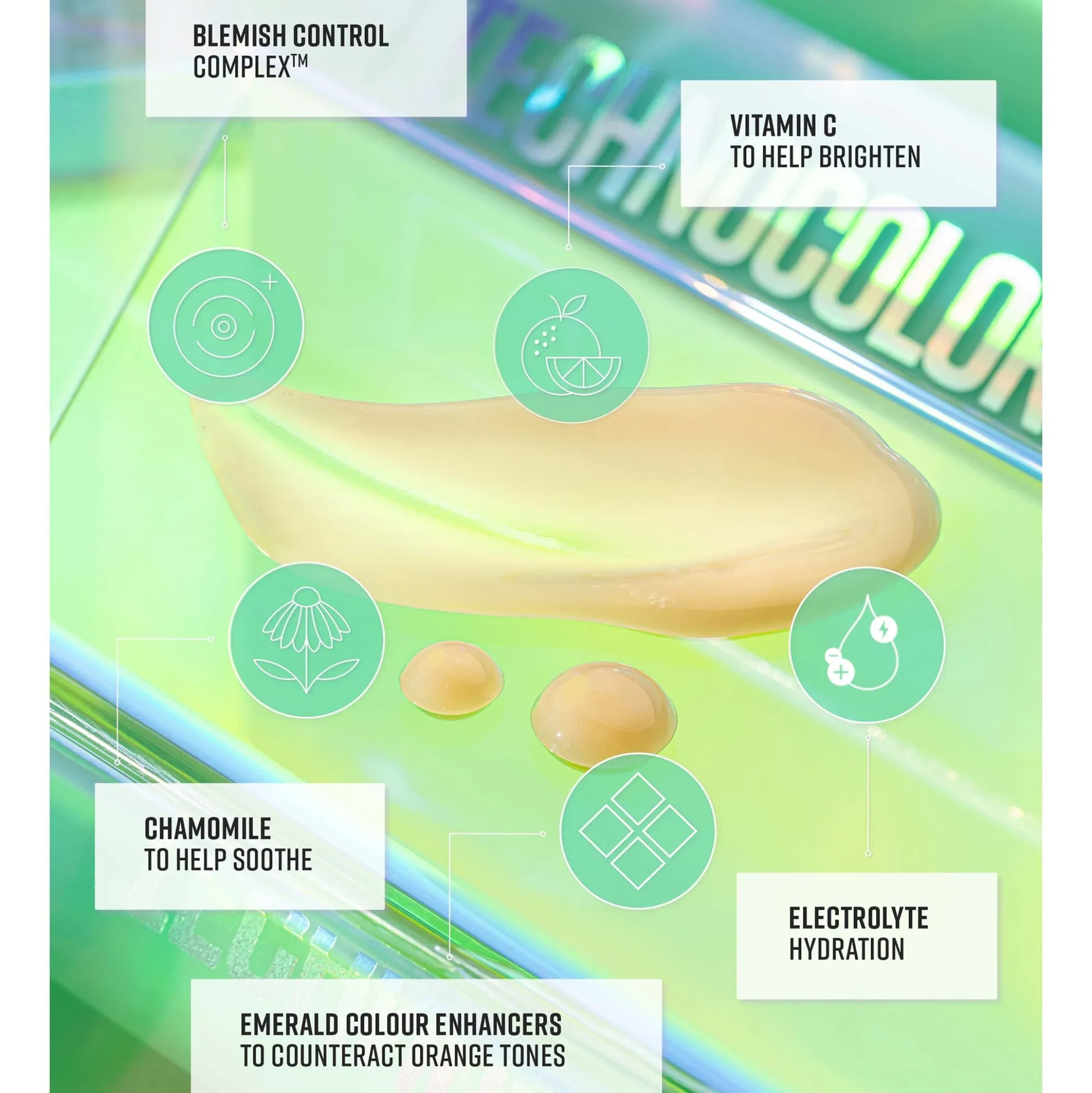 Bondi Sands Technocolor Emerald Self Tanning Face Serum 50ml