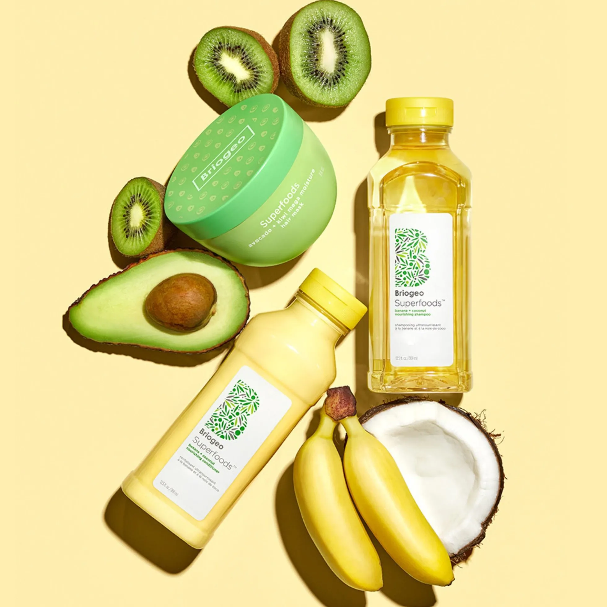 Briogeo Be Gentle, Be Kind Banana + Coconut Nourishing Superfood Shampoo 369ml