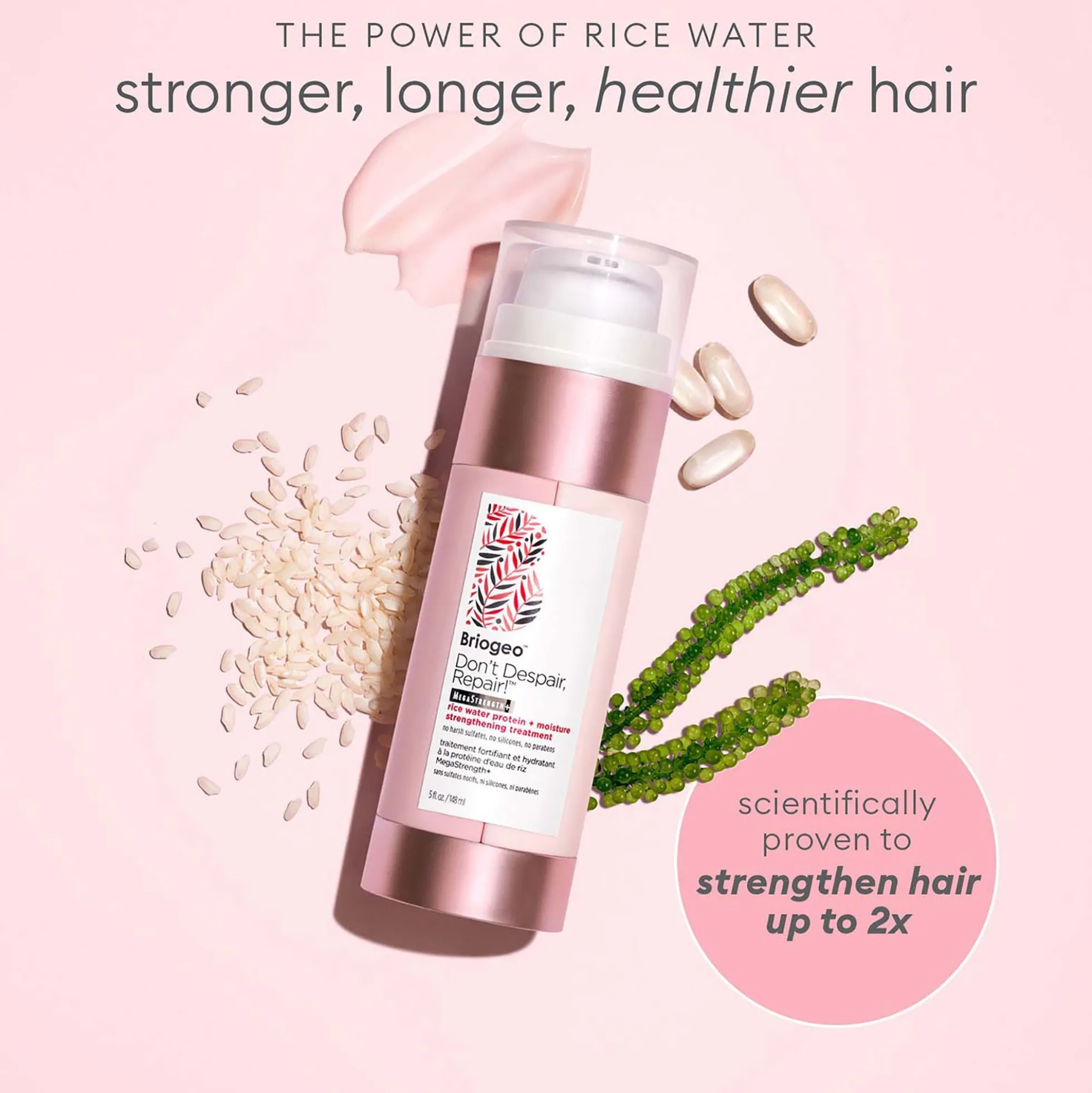 Briogeo Don't Despair, Repair! MegaStrength Treatment 148ml