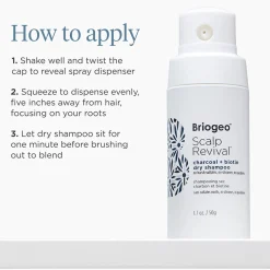 Briogeo Scalp Revival Charcoal + Biotin Dry Shampoo 50ml