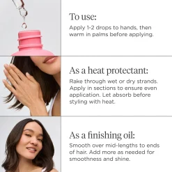 Briogeo Style + Treat 4-in-1 Weightless Hair Oil 45ml