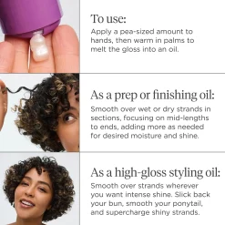 Briogeo Style + Treat Supreme Shine Strengthening Oil - 3oz