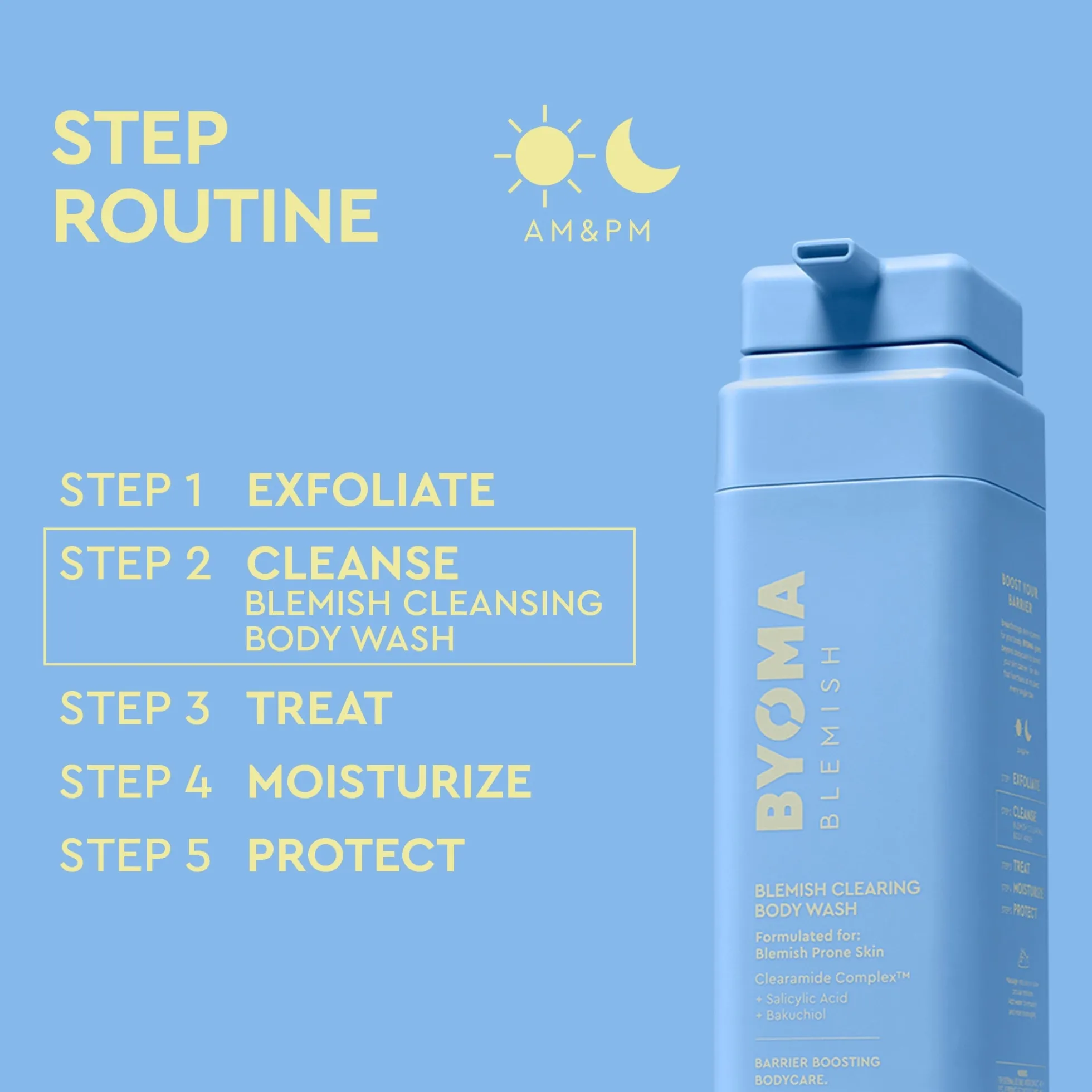 BYOMA Blemish Clearing Body Wash 300ml