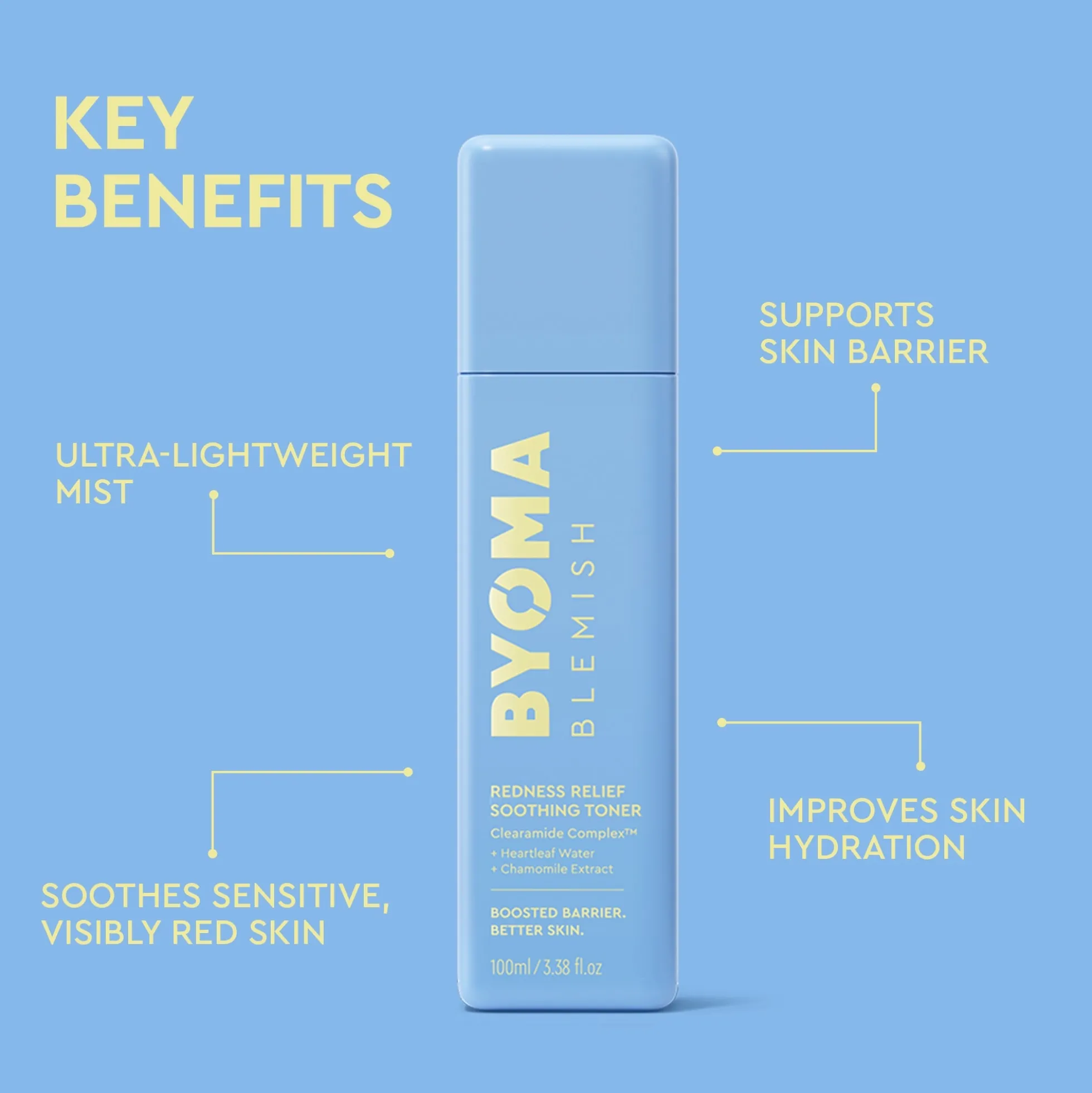 BYOMA Blemish Redness Relief Soothing Toner 100ml