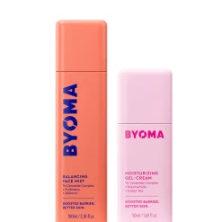 BYOMA Moisturising Gel Cream 50ml and Balancing Face Mist 100ml Bundle