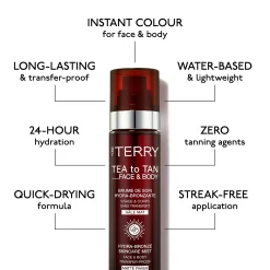 By Terry Tea to Tan Face and Body Matte Finish 100ml