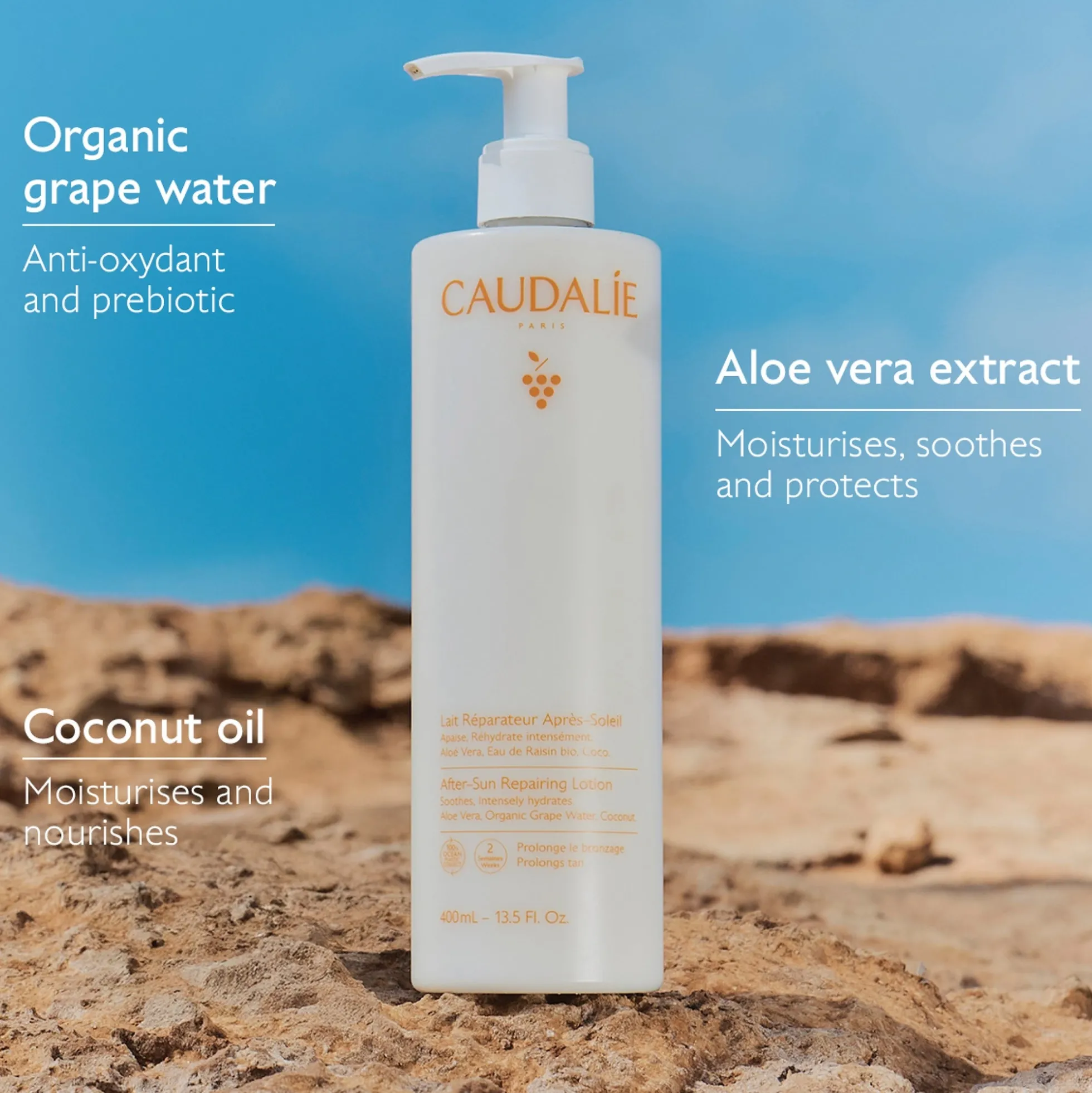 Caudalie After-Sun Repairing Lotion 400ml