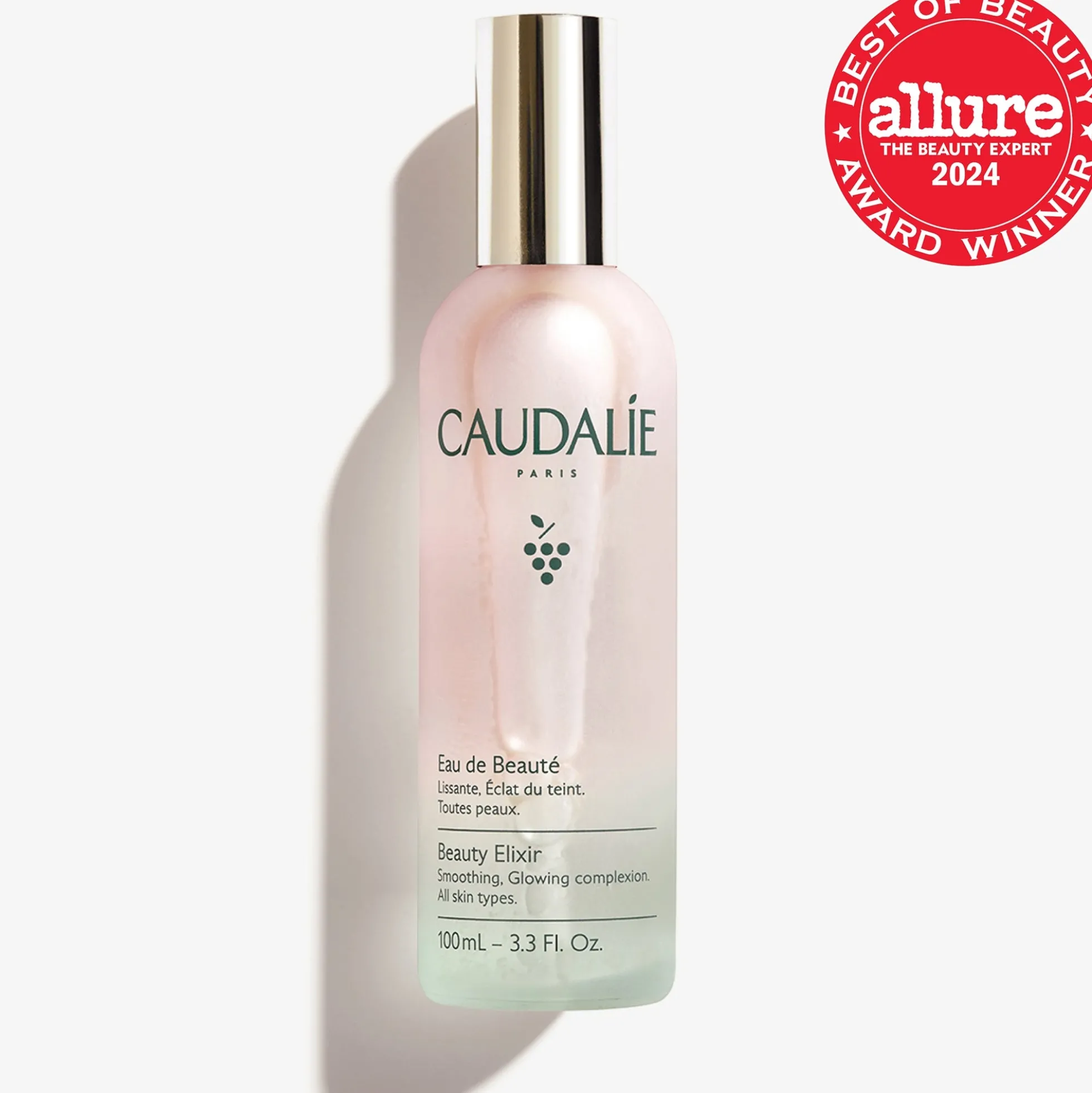 Caudalie Beauty Elixir Prep, Set, Glow Face Mist 100ml