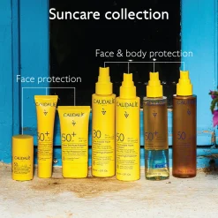 Caudalie High Protection Glow Sun Oil SPF50 for Face, Body & Hair 150ml