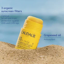 Caudalie Invisible High Protection Sun Stick SPF50​ 15g