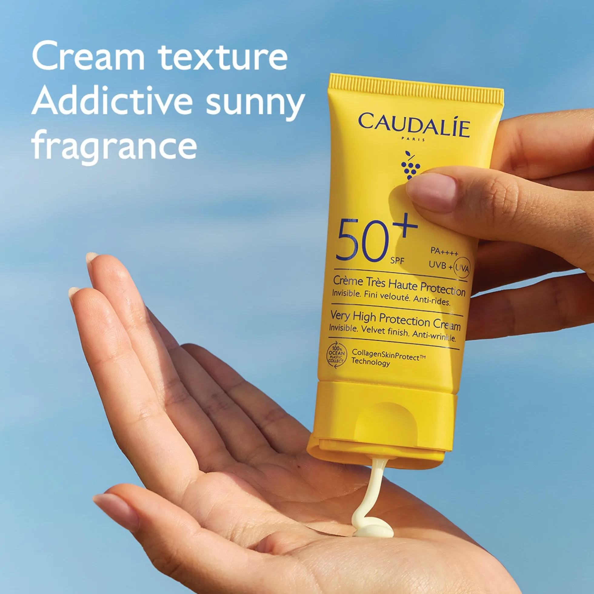 Caudalie Very High Protection Hydrating Invisible Sun Cream SPF50+ 50ml