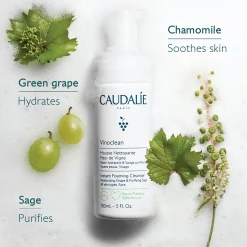 Caudalie Vinoclean Instant Foaming Cleanser Duo (Worth £30.00)