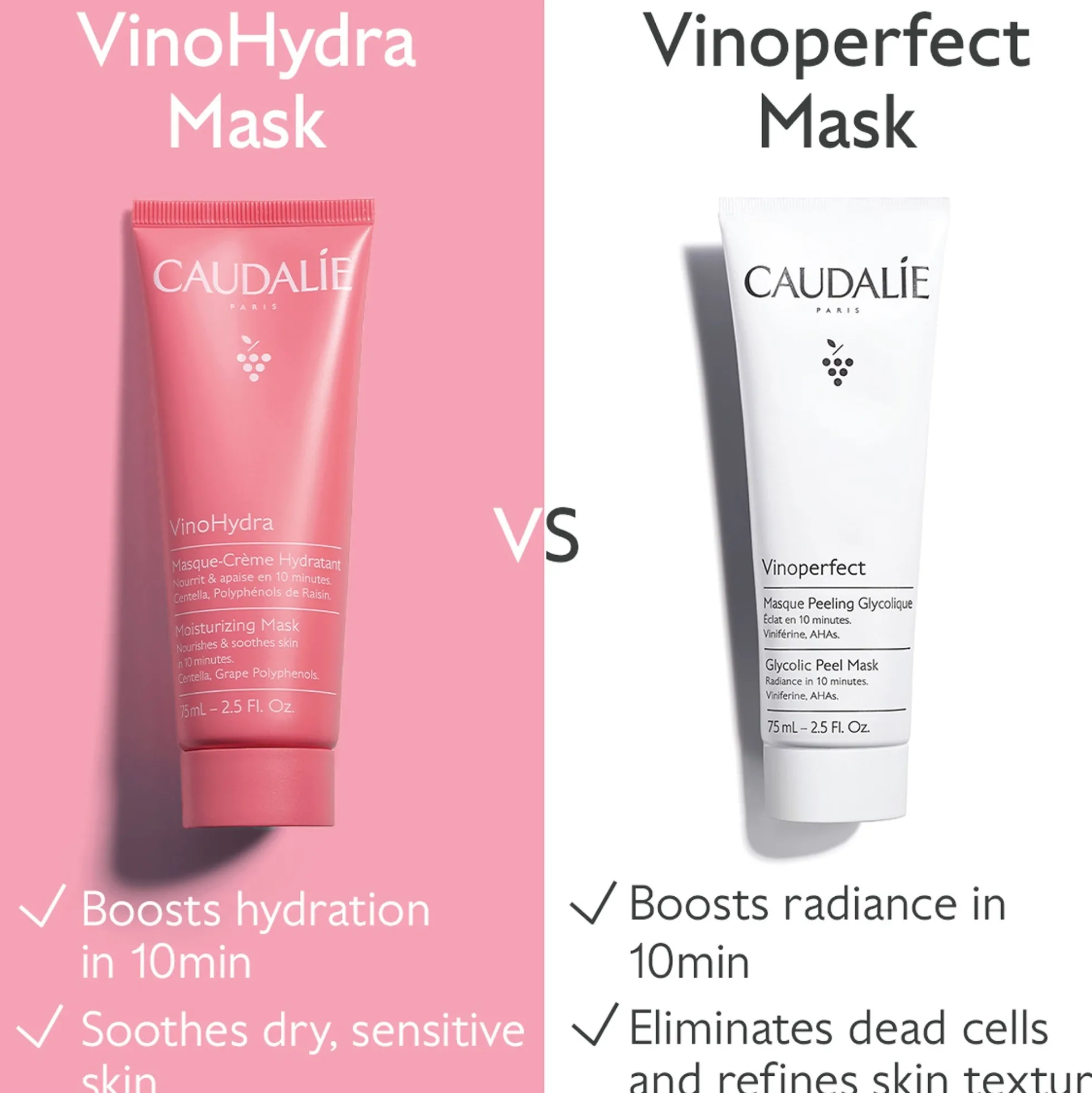 Caudalie VinoHydra Moisturising Mask 75ml