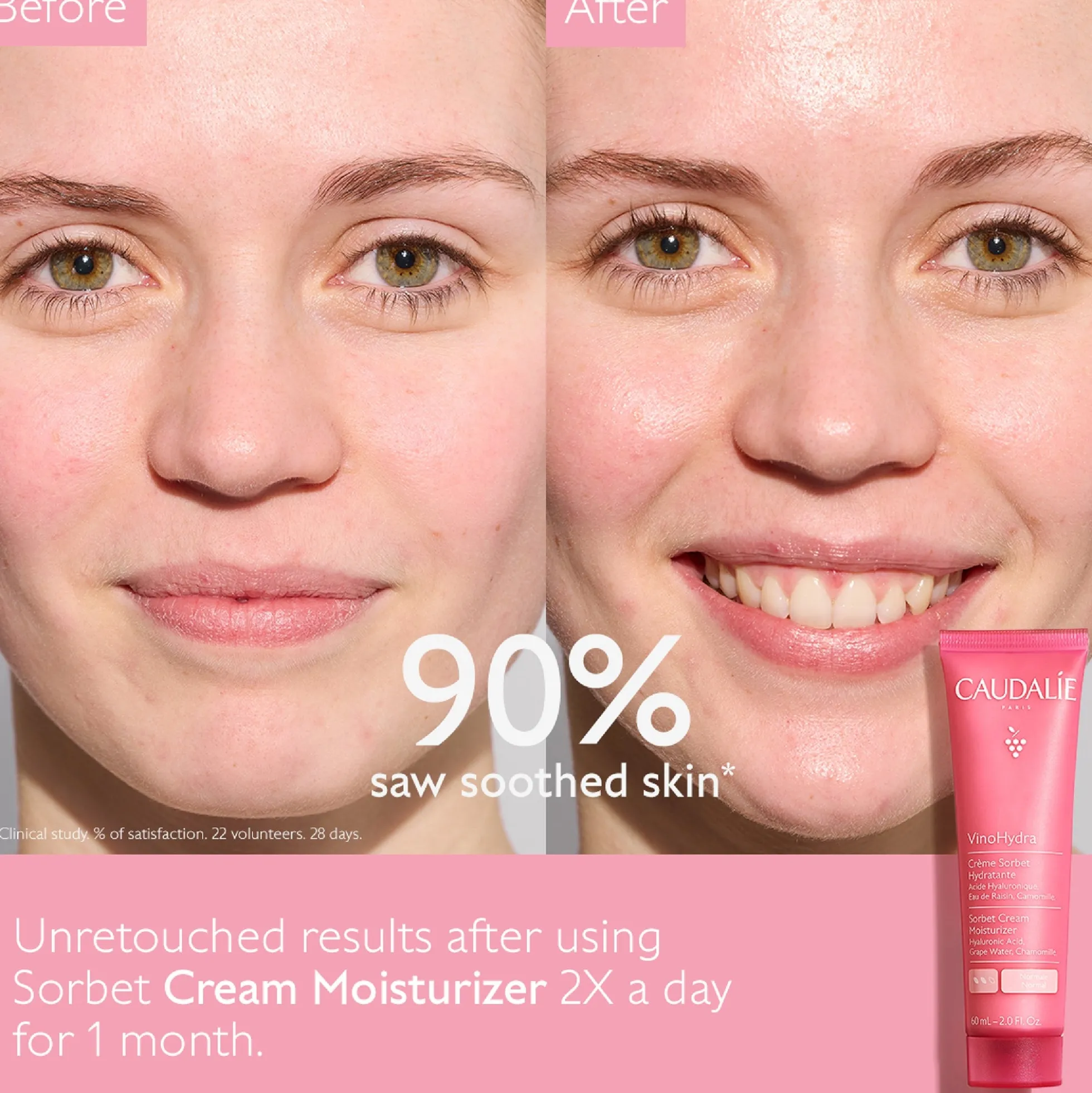 Caudalie VinoHydra Sorbet Cream Moisturiser 60ml