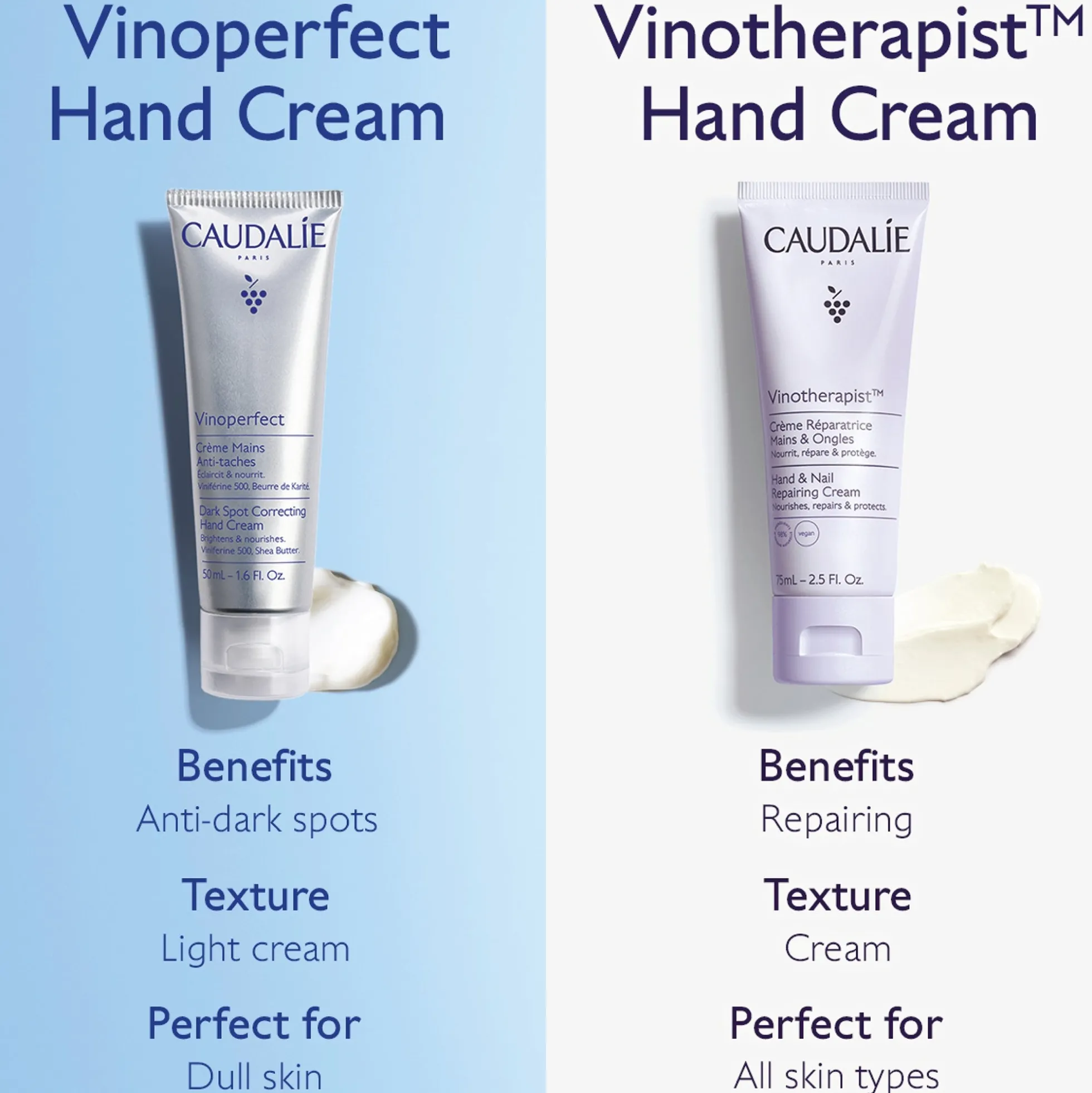 Caudalie Vinoperfect Dark Spot Correcting Hand Cream 50ml
