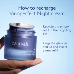 Caudalie Vinoperfect Dark Spot Correcting Glycolic Night Cream Refill 50ml