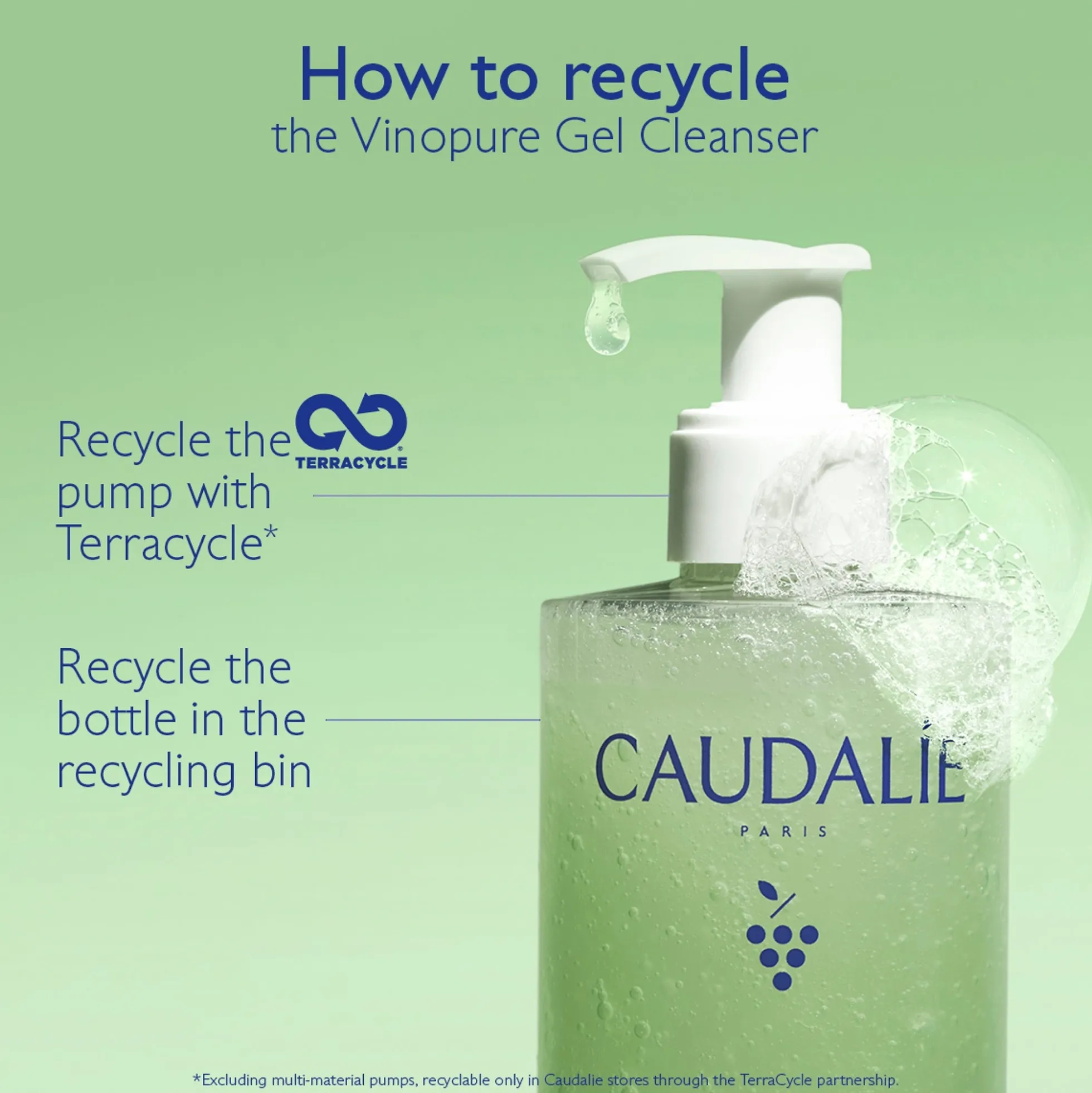 Caudalie Vinopure Purifying Gel Cleanser 150ml