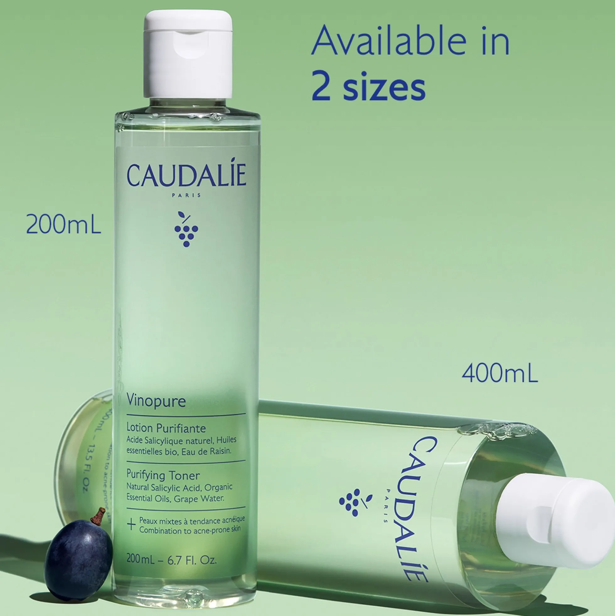 Caudalie Vinopure Purifying Toner 200ml