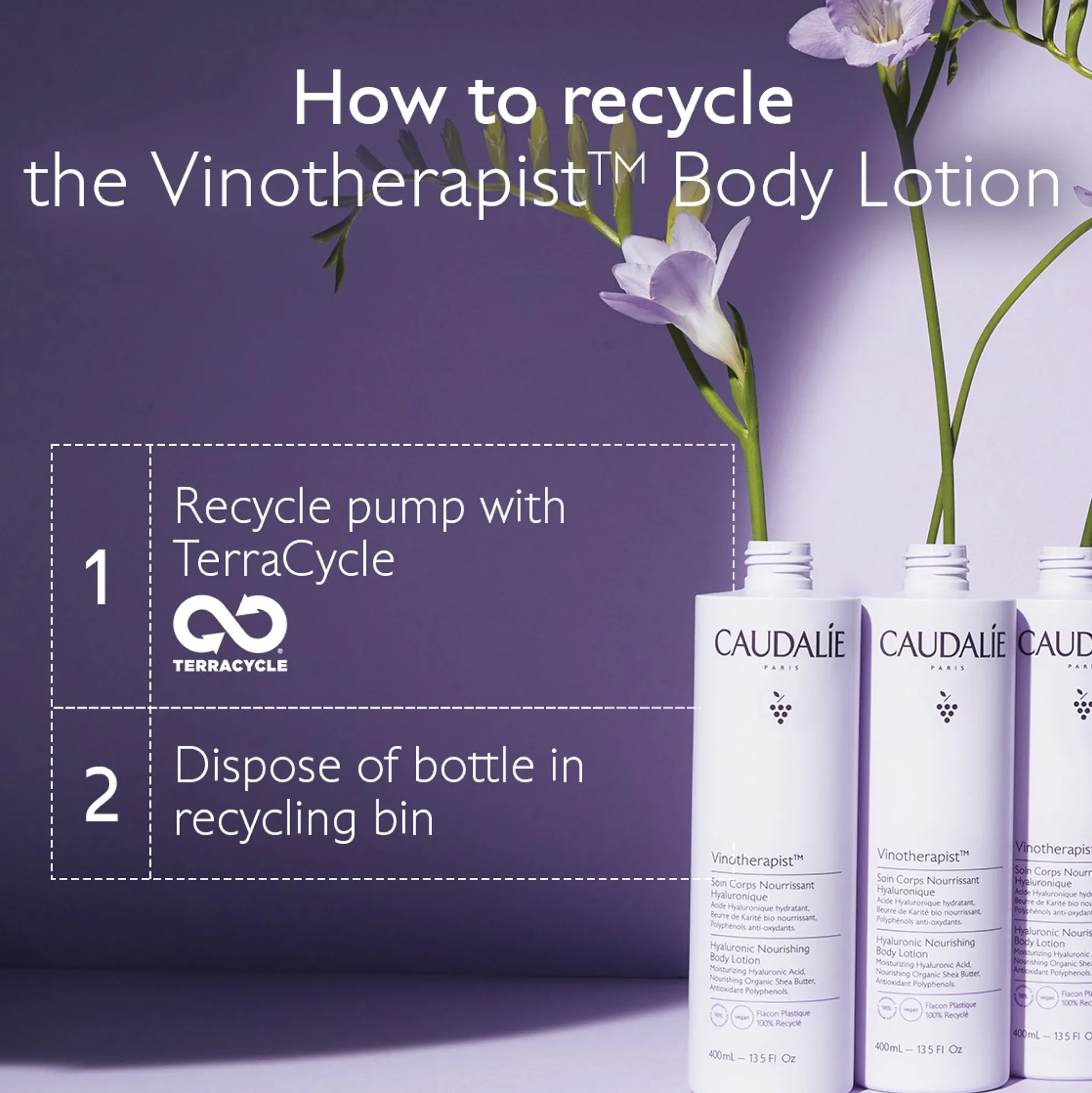 Caudalie Vinotherapist Nourishing Body Lotion 400ml
