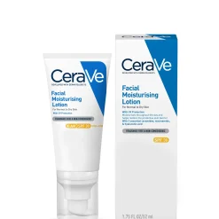 CeraVe AM Facial Moisturising Lotion SPF30 with Ceramides for Normal to Dry Skin 52ml