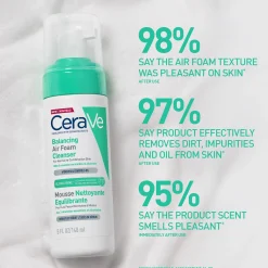 CeraVe Balancing Air Foam Foaming Facial Cleanser 150ml