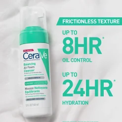 CeraVe Balancing Air Foam Foaming Facial Cleanser 150ml