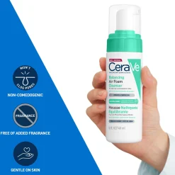 CeraVe Balancing Air Foam Foaming Facial Cleanser 150ml